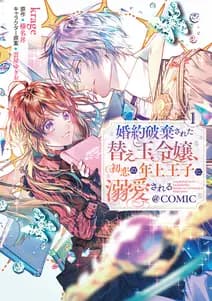 婚約破棄された替え玉令嬢、初恋の年上王子に溺愛される 書影